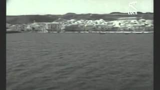 Sardegna  Larrivo di Vittorio Gassman a Carloforte 1962 [upl. by Kihtrak]