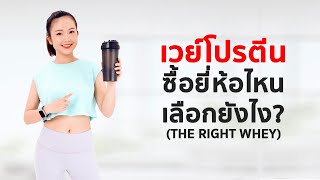 4 วิธี เลือกซื้อ เวย์โปรตีน เพื่อเพิ่มกล้ามเนื้อ amp ลดไขมัน [upl. by Netsud145]