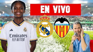 VALENCIA 0 vs REAL MADRID FEMENINO 2 en VIVO LINDA CAICEDO TITULAR [upl. by Neelra]