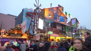 Der größte Weihnachtsmarkt in Berlin  Alexanderplatz [upl. by Parhe]