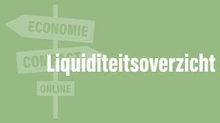 Liquiditeitsoverzicht  Economie Compact Online [upl. by Edmonds]