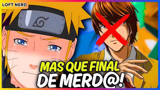 NARUTO TEM UM FINAL DE B0ST OS TOP 8 PIORES FINAIS DOS ANIMES [upl. by Nyrmac]