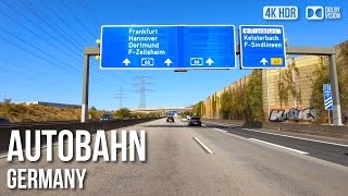 Scenic Drive Autobahn A3 No Speed Limit  🇩🇪 Germany 4K HDR Driving Tour [upl. by Dareece535]