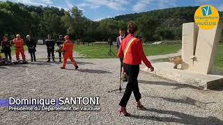 Commémoration  30 ans des inondations de VaisonlaRomaine et des 62 autres communes sinistrées [upl. by Henrietta236]