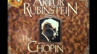 Arthur Rubinstein  Chopin Mazurka in A minor Op 59 No 1 [upl. by Brittain]