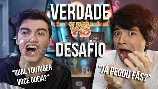 DETONANDO YOUTUBERS  VERDADE OU DESAFIO POLÊMICO MoriMura ft Jean Luca [upl. by Dempster433]