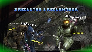 Combo noob a los brutes  Nido del Cuervo  Halo 3 en Legendario 2 Reclutas 1 Reclamador [upl. by Annaed]