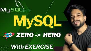 Master MySQL in ONE VIDEO Beginner to Advanced Course For Beginners in Hindi  MPrashant [upl. by Elokin]