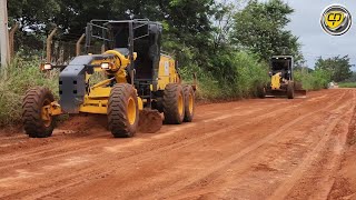 RG140B E GD655 RECUPERANDO RUASPatrolPatrolaMotoniveladoraRoad GraderMotor GraderNiveleuse [upl. by Orji]