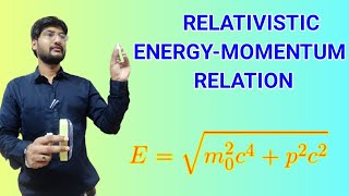 Relativistic EnergyMomentum relation  relativistic energy momentum relation derivation [upl. by Aleusnoc]