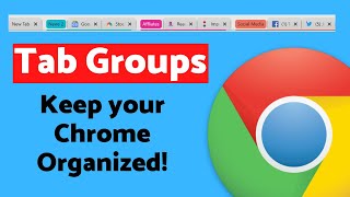 New Feature Tab Groups in Google Chrome [upl. by Erasme934]