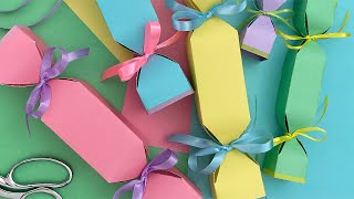 How To Make A Candy Gift Box  Paper Craft Ideas [upl. by Margaux12]