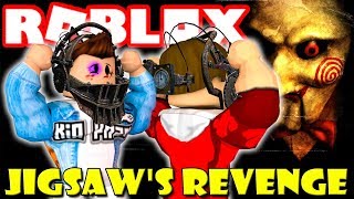 Roblox  HUYNH ĐỆ TƯƠNG TÀN VÌ TRÒ CHƠI CHẾT NGƯỜI CỦA JIGSAW  Jigsaws Revenge  KiA Phạm [upl. by Meihar]