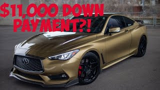 How Much Did I Spend On My Q60 Red Sport 400 [upl. by Gennifer]