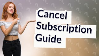 What to do if customer wants to cancel subscription [upl. by Etnud]