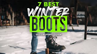 BEST WINTER BOOTS 7 Winter Boots 2023 Buying Guide [upl. by Sewell867]