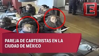 Así operan carteristas en la Ciudad de México [upl. by Mccafferty686]