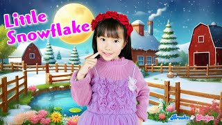 Nursery Rhyme Little Snowflake with LyricsKids Song Little SnowflakeSing Along Little Snowflake [upl. by Adnihc]