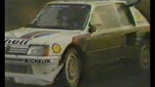 FINAL group B WRC event Olympus Rally 1986 [upl. by Northrup279]