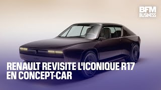 Renault revisite liconique R17 en conceptcar [upl. by Latonia349]