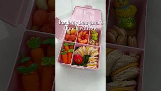 Pack my daughter’s lunch with me asmr momlife packinglunch organizedhome lunchideas bentobox [upl. by Battat]