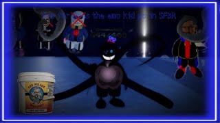 How far does Nightmare Sans go in Sans Funny Boss Rush Solo [upl. by Hplodur]