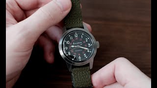 Bulova Hack Watch Archive Series  WatchReviewBlogcom [upl. by Ogram]