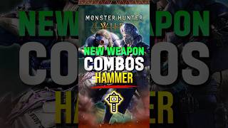 NEW Hammer Combos in Monster Hunter Wilds MHW MonsterHunter Gaming [upl. by Fronia493]