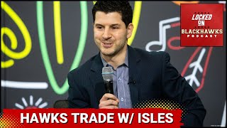 Chicago Blackhawks Trade Draft Picks With NY Islanders  Patrick Kanes Return Rumors [upl. by Laitselec]