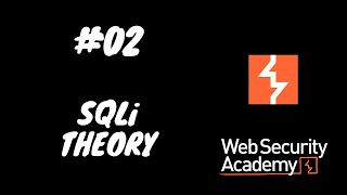 SQL Injection  Theory  WebApp Security [upl. by Sella]