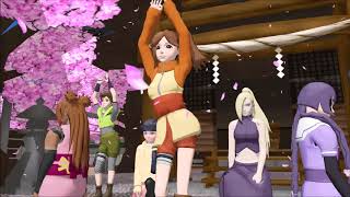 【 MMD Boruto  Naruto Next Generations 】 Girls  BBoom BBoom [upl. by Ydualc]