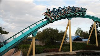 POV  Roller Coaster Kraken Sea World Orlando  2024 [upl. by Mixam]