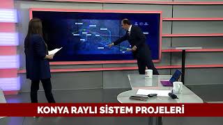 Konya Raylı Sistem Projeleri [upl. by Leighland587]