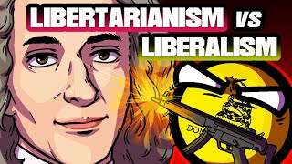 Libertarianism vs Liberalism Whats the Difference  PolandballIdeologyball History amp Philosophy [upl. by Melone844]