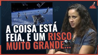 O ENORME PROBLEMA do LIXO ESPACIAL [upl. by Sulienroc]