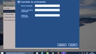 Como cambiar la contraseña en Windows 10 [upl. by Lorianna477]