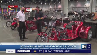 Live from the 30th annual Mecum Motorcycle Auction [upl. by Valerlan33]