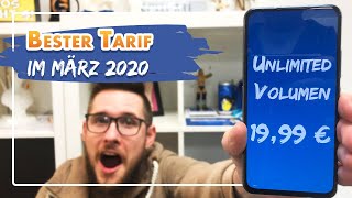 📲 Die 4 BESTEN Handyverträge im März 2020 [upl. by Gianna]