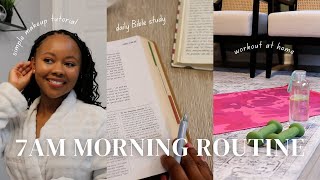 My MORNING ROUTINE for Beauty Faith amp Wellness [upl. by Dolly]