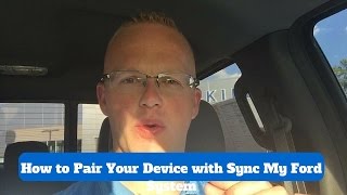 How to Pair Your Device to Sync My Ford on 20132014 Ford F150 By Alex Buker [upl. by Renaldo557]