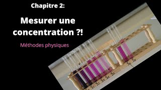 Chapitre 2 Méthodes physiques danalyse dun système chimique Spécialité Terminale [upl. by Eentruok465]