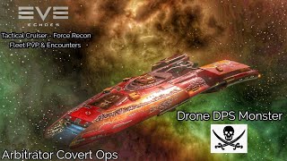 EVE Echoes Force Recon Cruiser Arbitrator Covert Ops Fleet PVP amp Encounters  Upgraded [upl. by Woodson201]