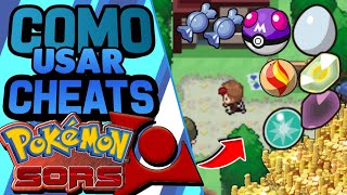 PASSO A PASSO COMO USAR CHEATS NO POKEMON SORS  PTBR  GBA  2021 [upl. by Lalita]