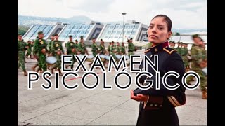 EXAMEN PSICOLÓGICO 💂🏻⚓MILITARNAVAL 20222024  UNIVERSIDAD NAVALMILITAR  GUARDIA NACIONAL [upl. by Adnohsel]