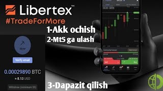 ForexClubLibertexdanRõyxatdan õtish 100 Bonus olish🤓 🏦 [upl. by Oruhtra]