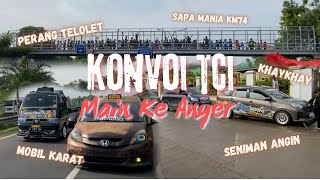 KONVOI TCI GOES TO ANYERRRR🔥🔥  TELOLET CAR INDONESIA  TRIP ANYER 14 JUNI 2024 [upl. by Fatsug746]