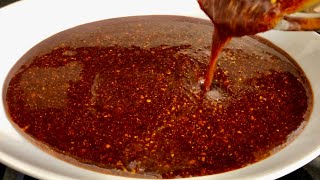 SALSA DE CHILE DE ÁRBOL Y ACEITE PARA EL POZOLE [upl. by Cullan6]