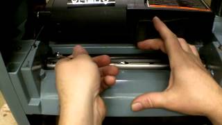 Part 9 of 9 Delta 22540 Planer Disassembly Assembly and Adjustments [upl. by Yrac]