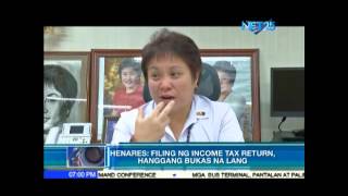 BIR Reminds Public Of Last Day Of Income Tax Return Filing [upl. by Otreblanauj17]