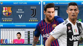 FC Barcelona VS Juventus FC Dream League Soccer 2019 Gameplay [upl. by Berner]